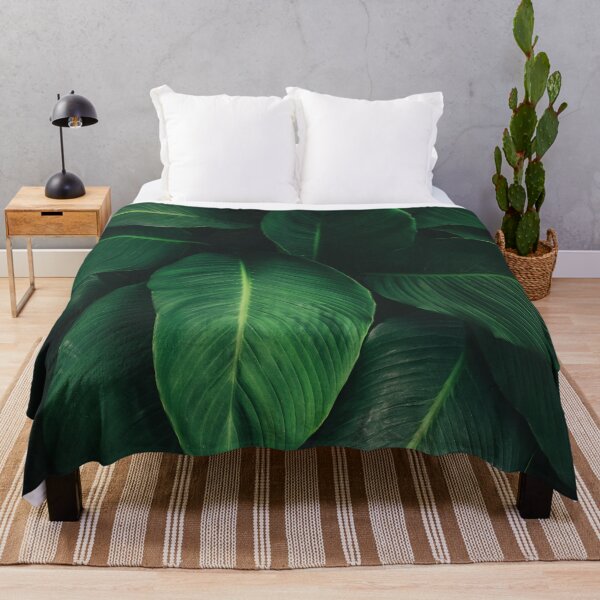 Item preview, Natural Foliage Tropical Leaf With Dark Green Texture  designed and sold by JTS STORE.