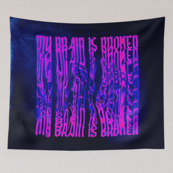 Item preview, MY BRAIN IS BROKEN designed and sold by Kevin Trace Shop.