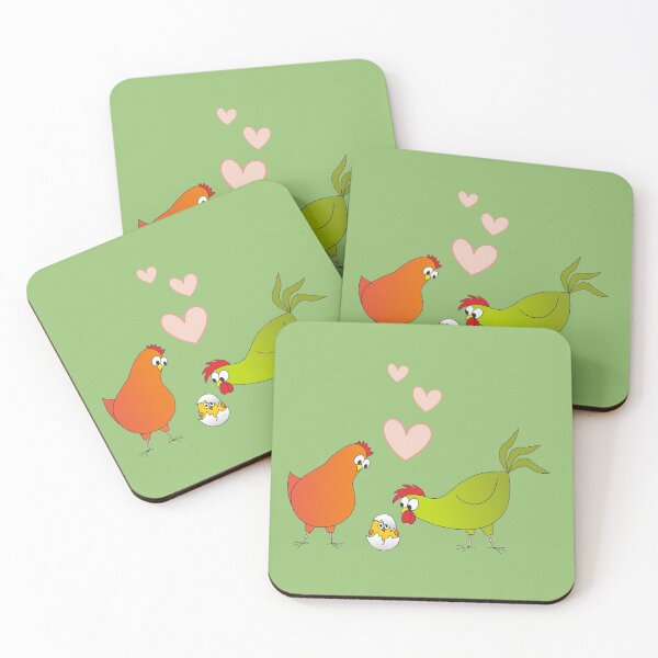Item preview, Hen, cock and newborn chick III designed and sold by Kabira77.