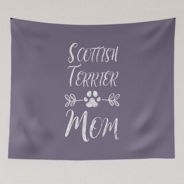 Item preview, Scottish Terrier Mom Shirt Scottish Terrier Mom Dog Mom designed and sold by KuznecovaDesign.