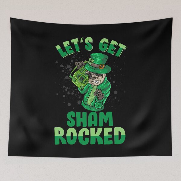 Item preview, Let's Get Sham Rocked designed and sold by Mariano Topno.