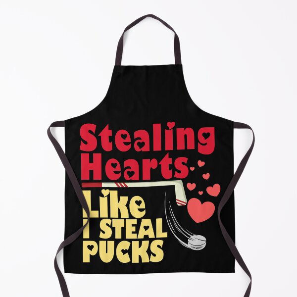 Item preview, Stealing hearts like stealing pucks, gift for hockey player designed and sold by ds-4.