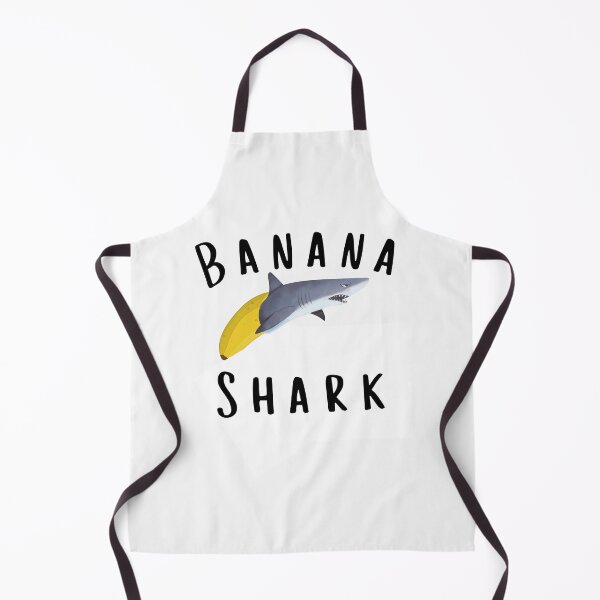 Item preview, Banana Shark fun shark head with banana skin body designed and sold by fra02.