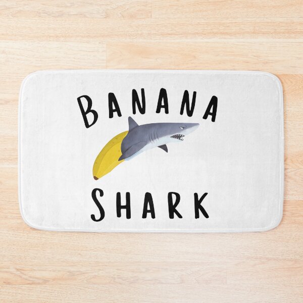 Item preview, Banana Shark fun shark head with banana skin body designed and sold by fra02.