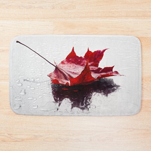 Item preview, Autumn Composition Leaf With Rain Background designed and sold by JTS STORE.