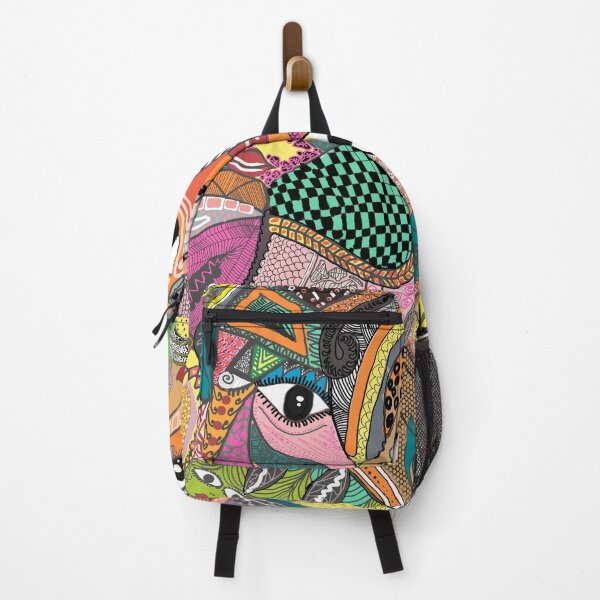 Item preview, Funky Abstraction Style Art Face designed and sold by Layla Art.