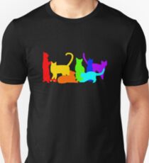 Rainbow Cats Unisex T-Shirt