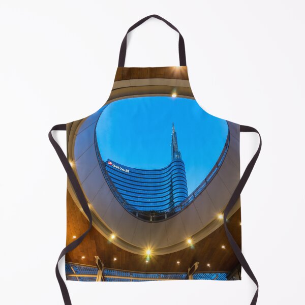 Item preview, Porta Nuova Levels and Skyscrapers - Sensuous Curves and Ovals in Milan Italy designed and sold by Georgia Mizuleva.
