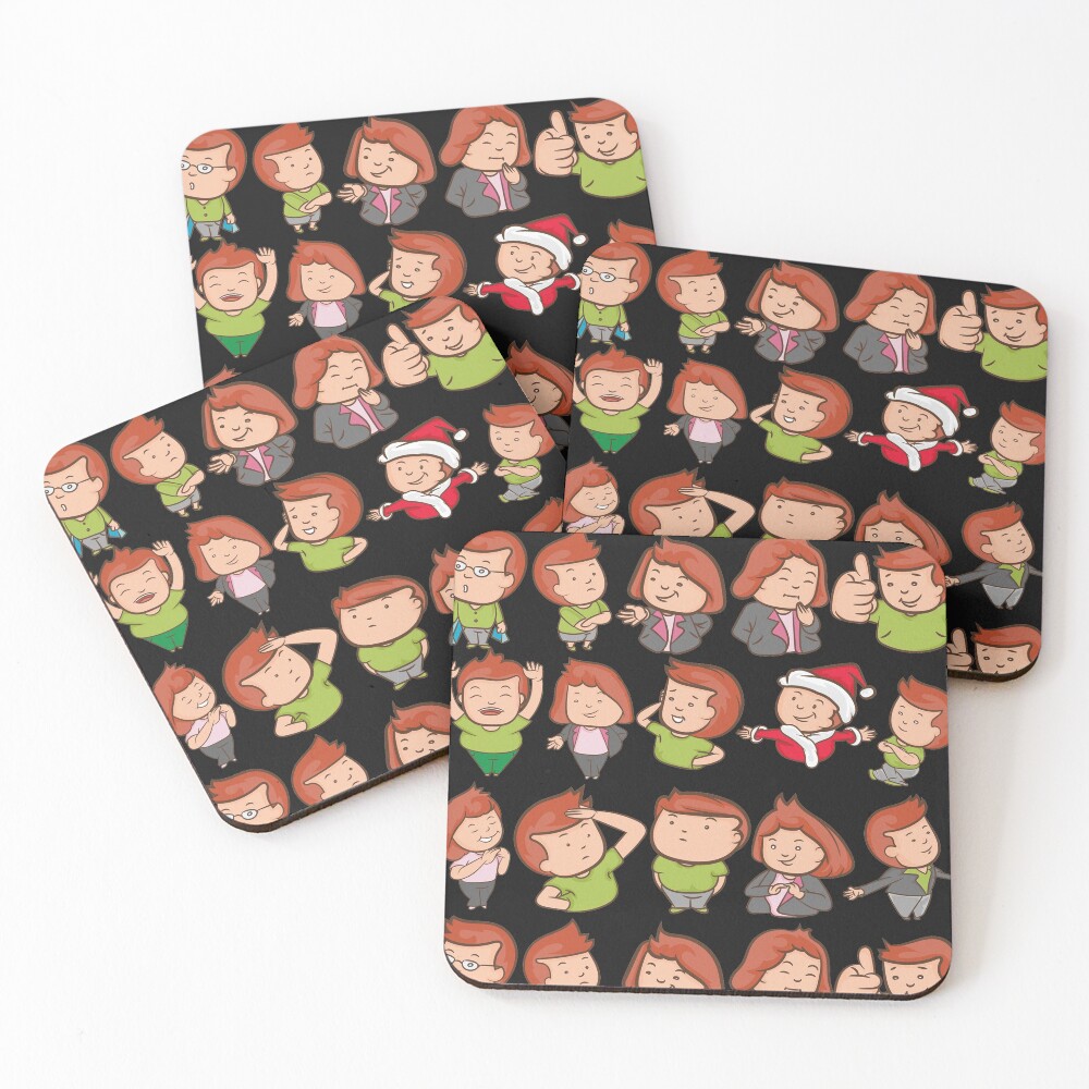 Item preview, Coasters (Set of 4) designed and sold by Ristinga.