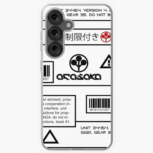 Item preview, arasaka industrial white. cyberpunk design. designed and sold by JJadx.