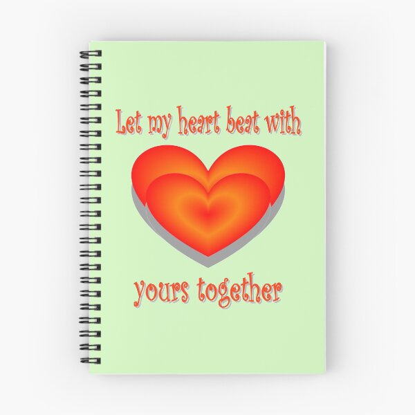 Item preview, Let my heart beat with yours together designed and sold by helenkaiy.