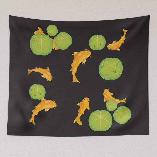 Item preview, GOLDFISH, GOLDFISH PATTERN, GOLDFISH POND, SWIMMING GOLDFISH, designed and sold by R B Chrystal.