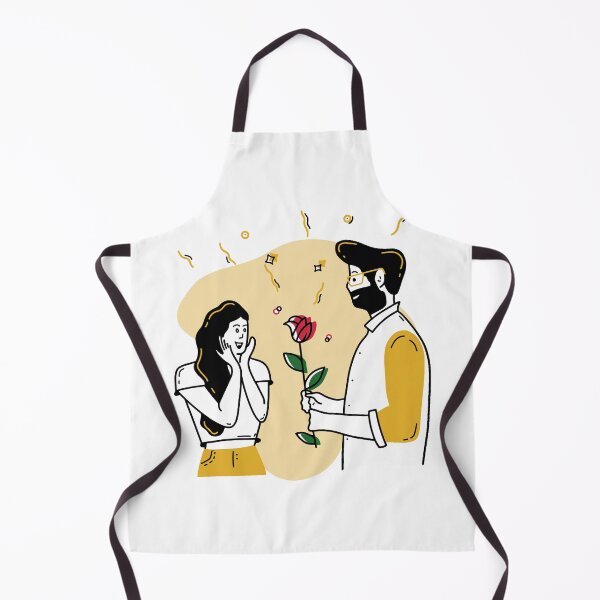 Item preview, Cute Lovers expressing love by Giving Rose designed and sold by Kuldeep575.