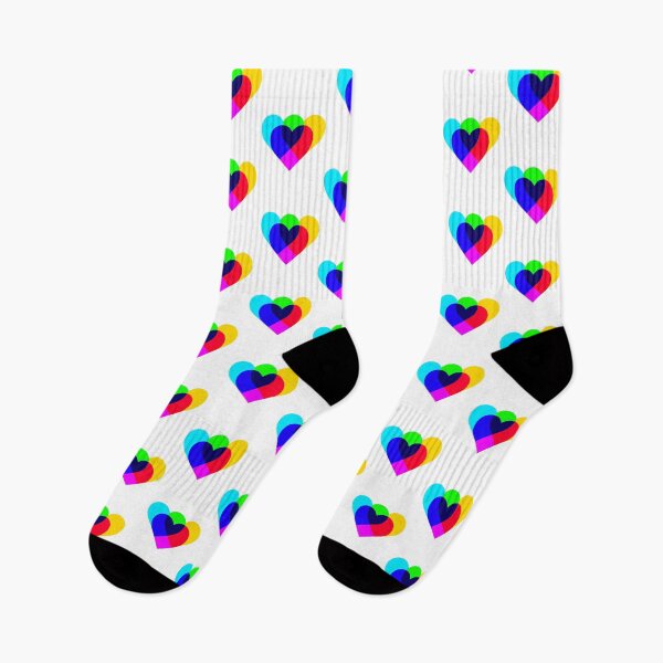 Item preview, Valentines Day Rainbow Heart Pride Design designed and sold by Now-Thats-Crazy.