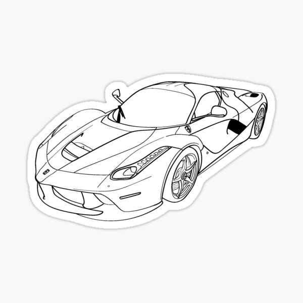 FERRARI sticker Kit 2 mm 200xmm written. 44-Italy-Decals Stickers Aufkleber  Pegatinas