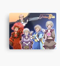 Beautiful Guardian Golden Girls Metal Print