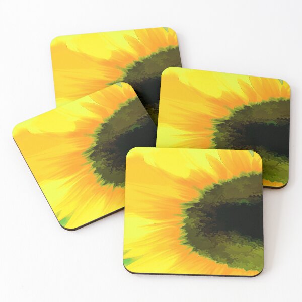 Item preview, Sunflower Abstraction Art designed and sold by Londonimages.