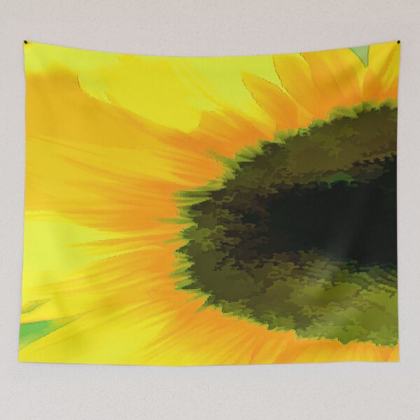 Item preview, Sunflower Abstraction Art designed and sold by Londonimages.