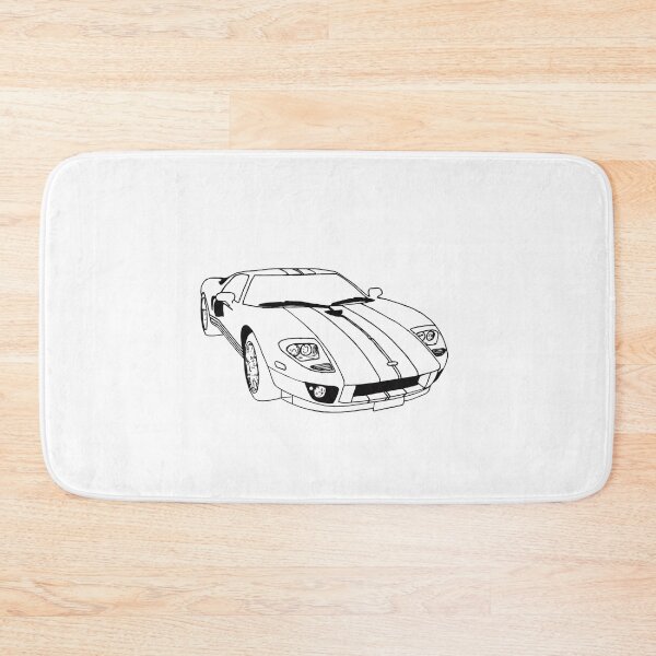 Item preview, GT 40 Wireframe Drawing designed and sold by Auto-Prints.