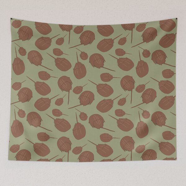 Item preview, Horseshoe crab Pattern gift for marine biologists designed and sold by JokeGysen.