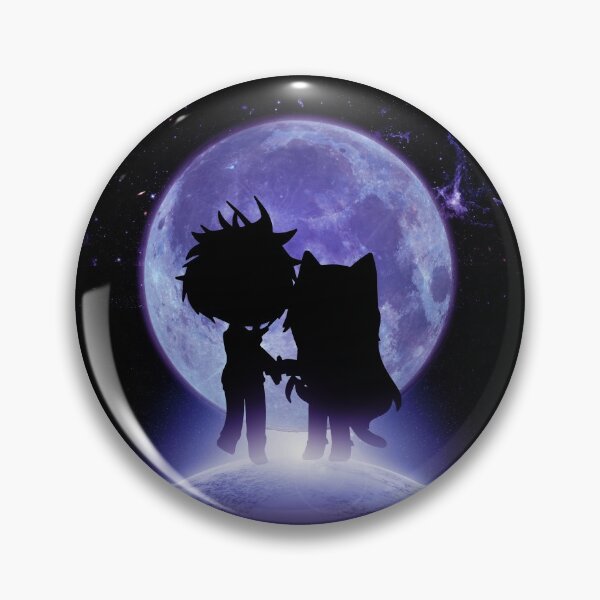 Item preview, Gacha life chibi anime couple in the galaxy designed and sold by Infdesigner.