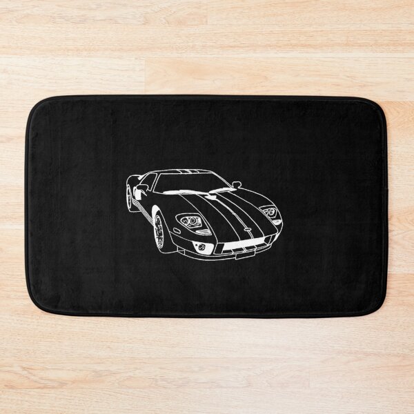 Item preview, GT 40 Wireframe White Drawing designed and sold by Auto-Prints.