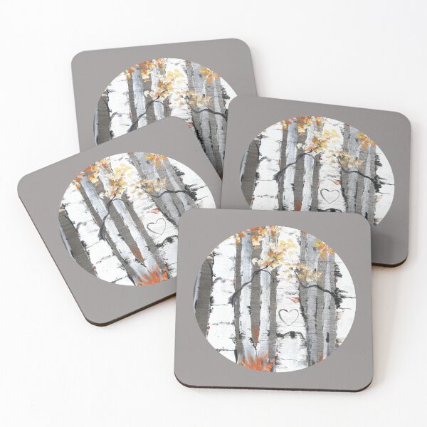 Item preview, Aspen Grove, The Birches Pattern, Birch Bark, White Birch designed and sold by DiensDesign.