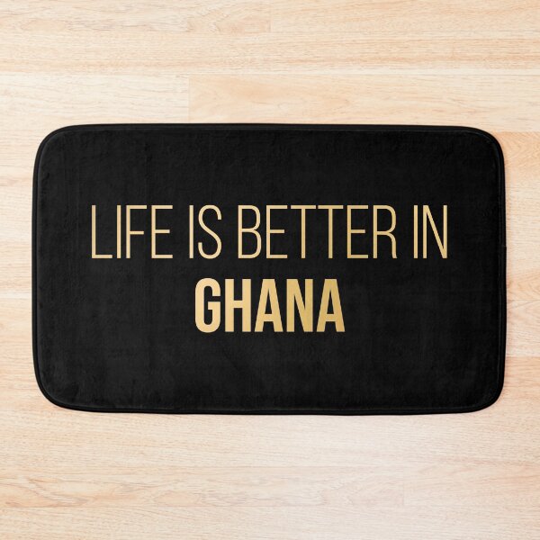 Item preview, Life is better in Ghana in Gold designed and sold by XCIV.