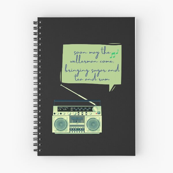 Item preview, Boombox Viral Wellerman Sea Shanty designed and sold by DesignsofNote.