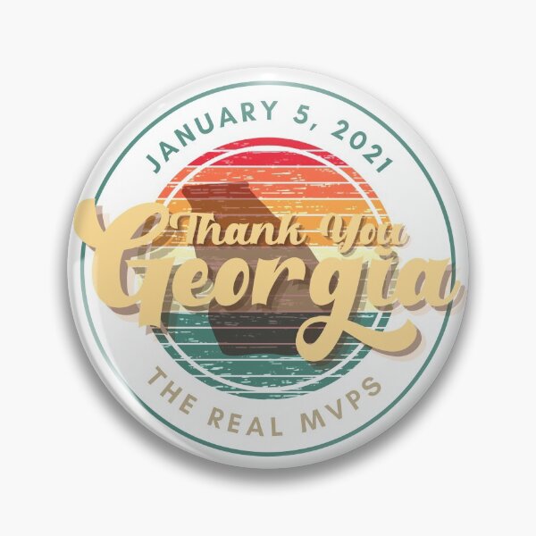 Item preview, Thank You Georgia - We Did It - Flip the Senate Blue - Warnock Ossoff designed and sold by 1stAmendMerch.