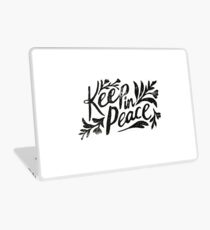 Keep In Peace Laptop Skin