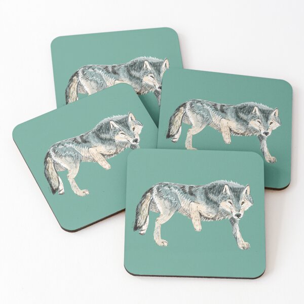 Item preview, Totem Polar wolf albus Siberian designed and sold by belettelepink.
