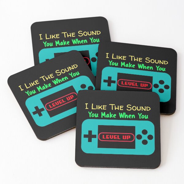 Item preview, I LIKE THE SOUND YOU MAKE WHEN YOU LEVEL UP Funny Sarcastic Quote Meme designed and sold by LevelUpMerch.