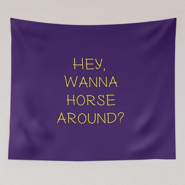 Item preview, Hey, Wanna horse around- Valentines day  designed and sold by Vaishnavi Deo.