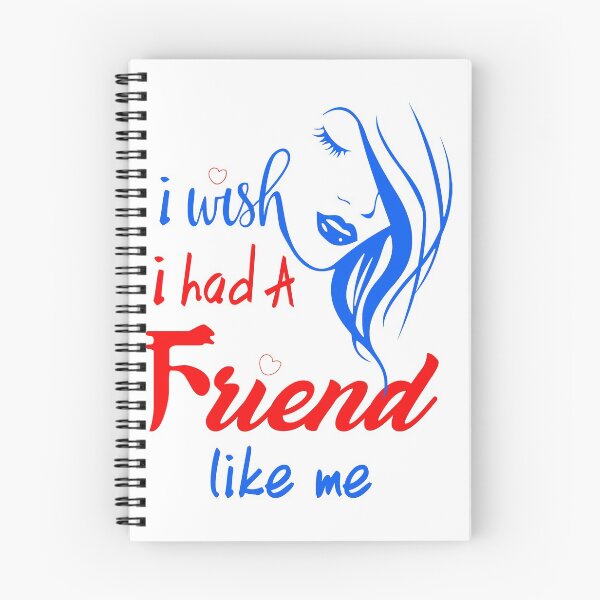 Item preview, I wish I had a friend like me Blue Red designed and sold by LinaDelfisson.