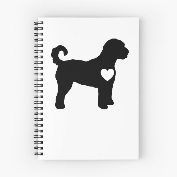 Artikelvorschau, Goldendoodle Hundeliebhaber Goldendoodle Silhouette Valentinstag entworfen und verkauft von alaechamlal.