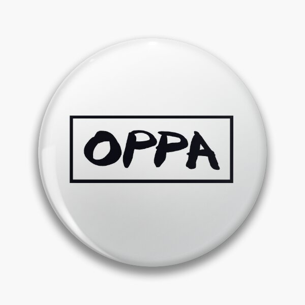 Item preview, oppa white ver. Korean written in English,  designed and sold by jinyipapashop.