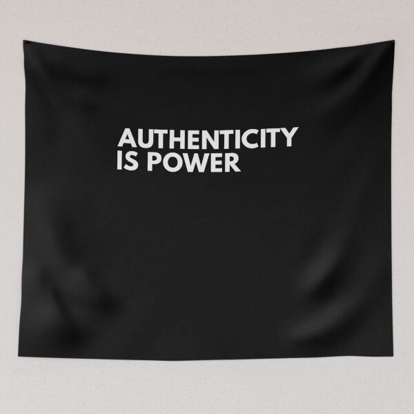 Item preview, Authenticity Is Power Cool Quote Motivational inspirational  designed and sold by sillyquestions.