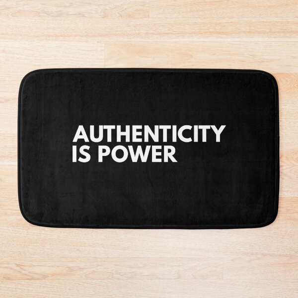 Item preview, Authenticity Is Power Cool Quote Motivational inspirational  designed and sold by sillyquestions.