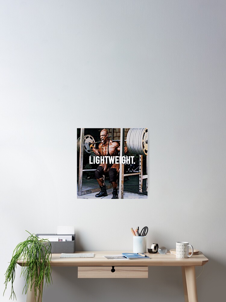 Thumbnail 2 of 3, Poster, Lightweight Ronnie Coleman designed and sold by thedesignofoz.