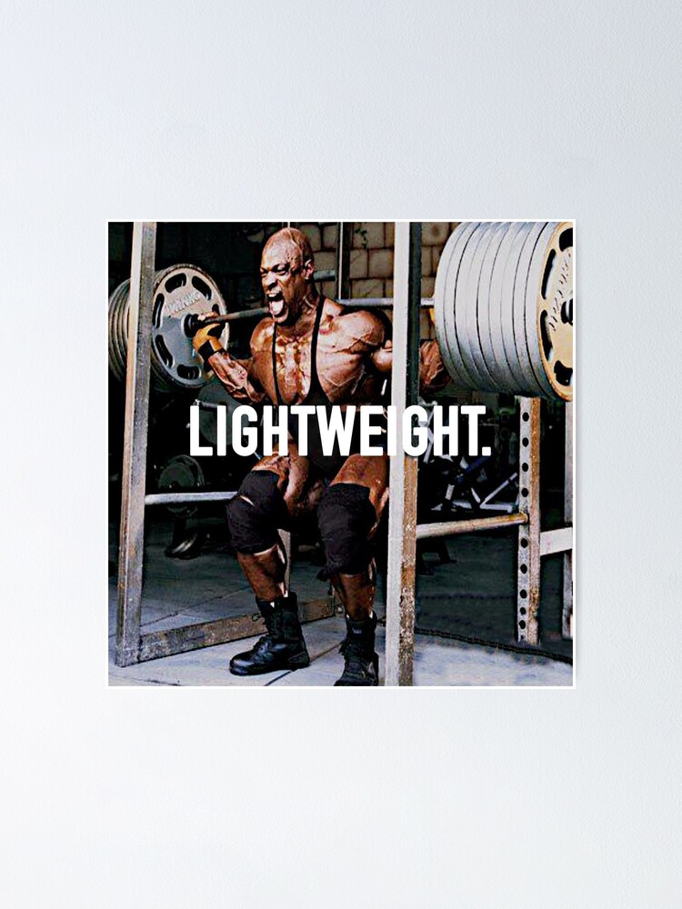 Thumbnail 1 of 3, Poster, Lightweight Ronnie Coleman designed and sold by thedesignofoz.