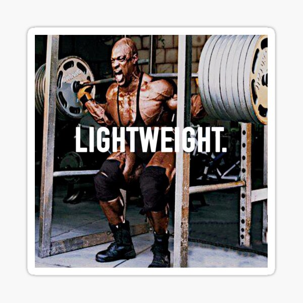 Item preview, Lightweight Ronnie Coleman  designed and sold by thedesignofoz.