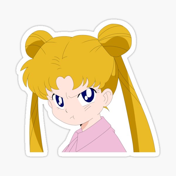 Usagi Tsukino (`^´) Sticker