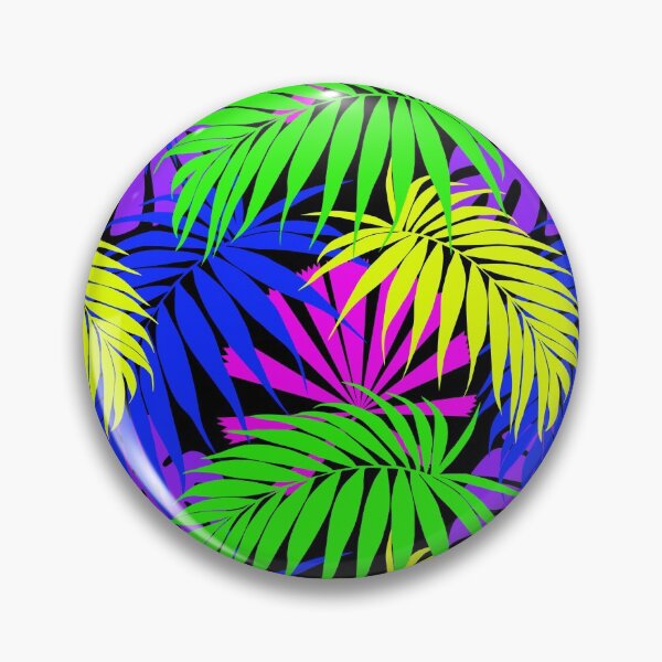 Item preview, Tropicaleaves Palm Monstera in Neon designed and sold by TropicalFronds.