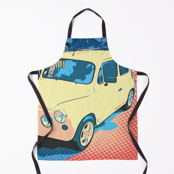 Item preview, Tiny Yellow Car, Comic, Pop Art Drawing designed and sold by D-Spot Shop.