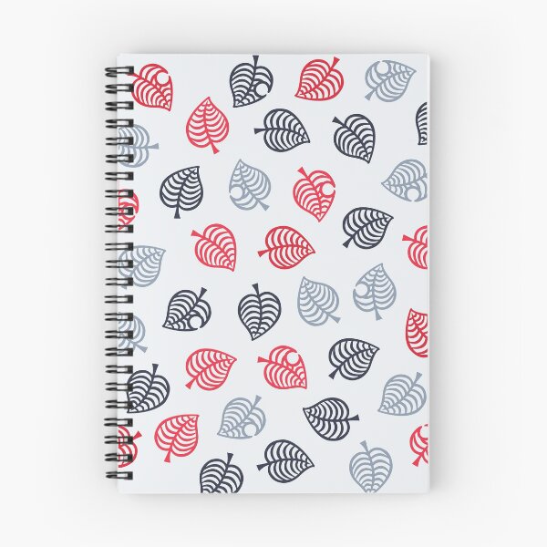 Artikelvorschau, Nook Leaf Aloha Logo - Rote und graue Farben entworfen und verkauft von TheMajesticGoat.