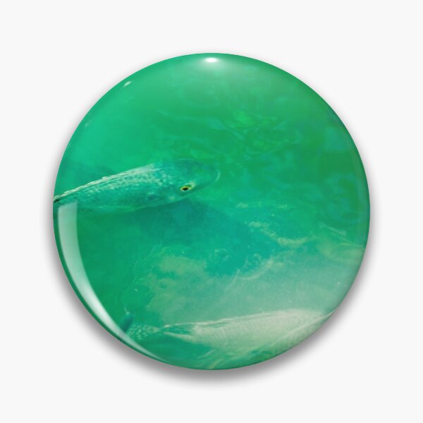 Item preview, fish in green water designed and sold by fantasina.