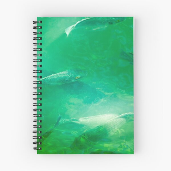 Item preview, fish in green water designed and sold by fantasina.
