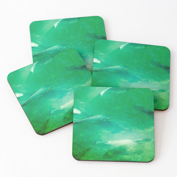 Item preview, fish in green water designed and sold by fantasina.