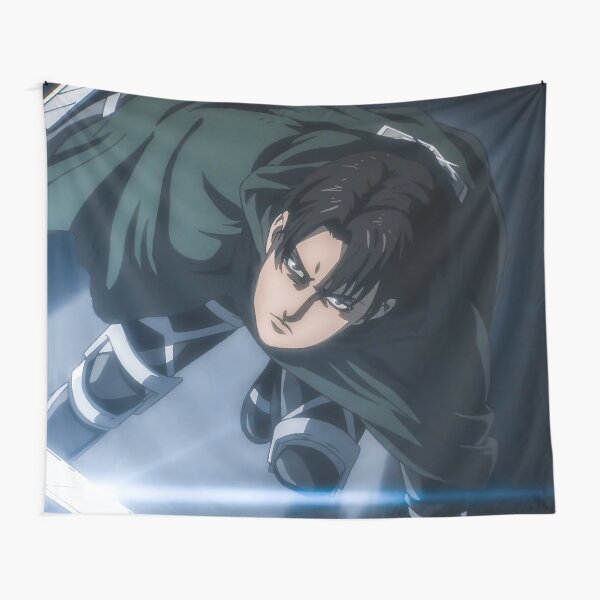 Levi Ackerman - Ataque a Titán Tela decorativa